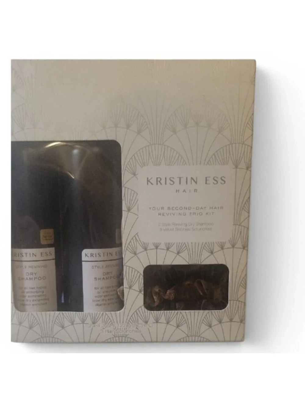 Kristin Ess Hair Your Second-Day Hair Reviving Trio Kit with Dry Shampoo and Scr